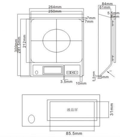 JCS-S Simple Portable Weighing Scales - DEVELO