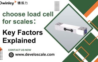 choose load cell for scales ：Key Factors Explained